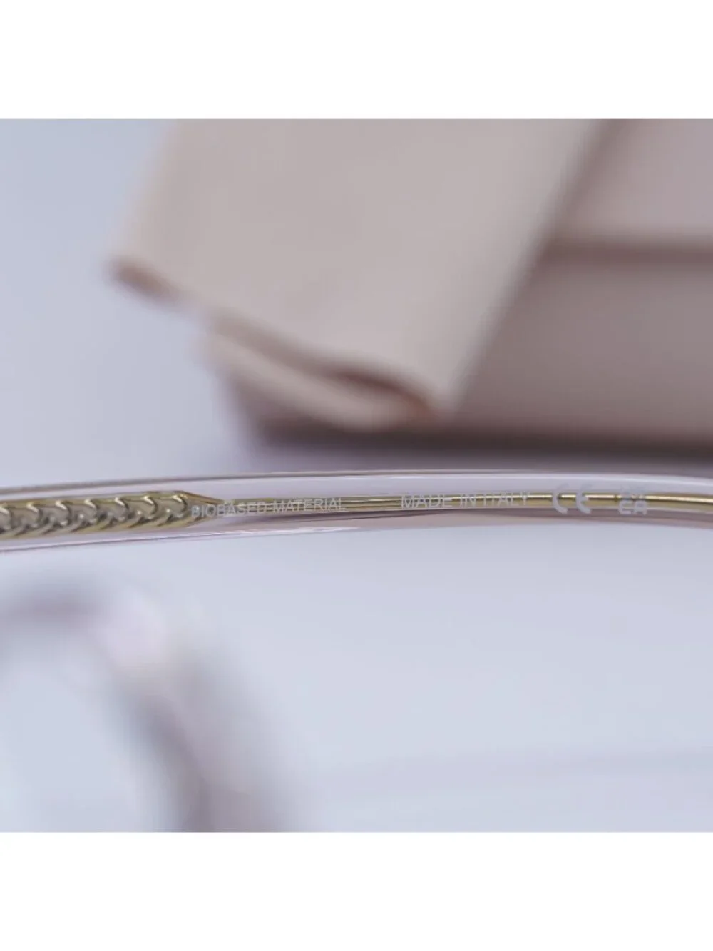 Chloe CH0011O 002 Butterfly Eyeglasses - Transparent Pink 56mm